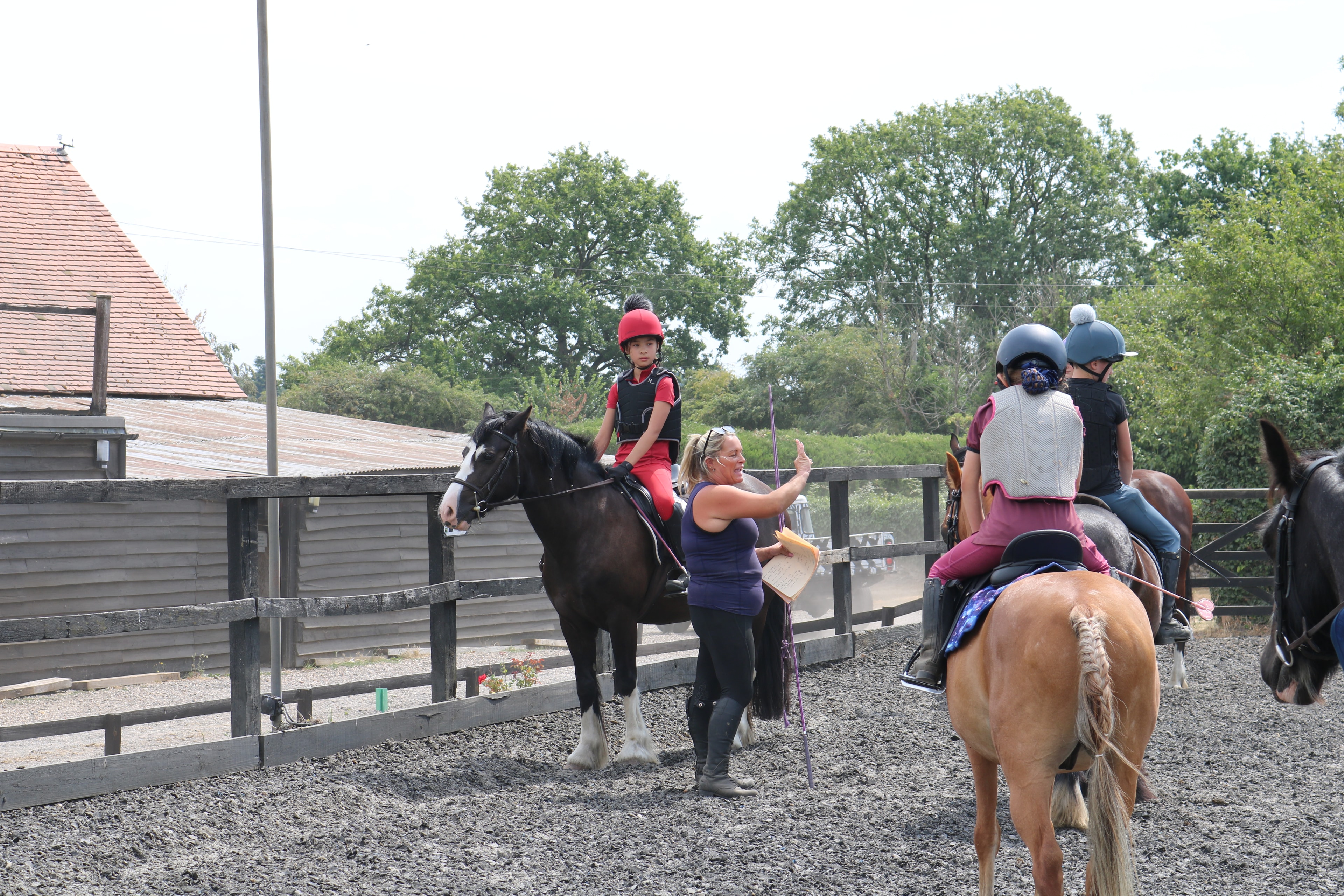 Children enjoying a pony day at Hall Place